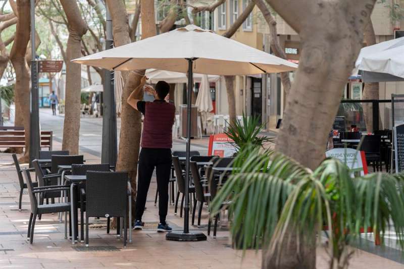 Terraza de un restaurante de Valncia. EPDAArchivo