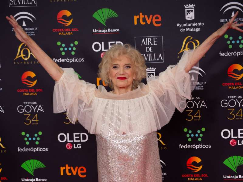 Marisa Paredes en una de las celebraciones de la Gala de los Goya. Foto Pedro J Pacheco publicada bajo licencia Creative Commons CC BY-SA 4.0