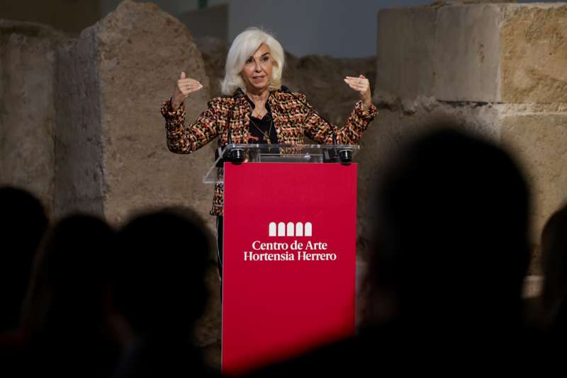 La presidenta de la Fundación Hortensia Herrero, Hortensia Herrero. EFE/Biel Aliño/Archivo
