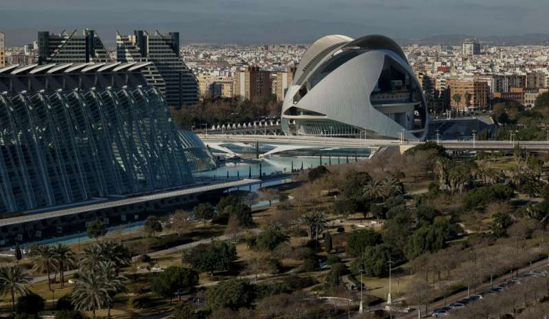 Ciudad de las Artes y las Ciencias de Valencia. EFE