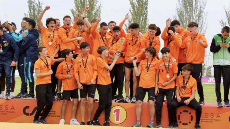 El equipo masculino conquista la medalla de oro en Tudela. EPDA