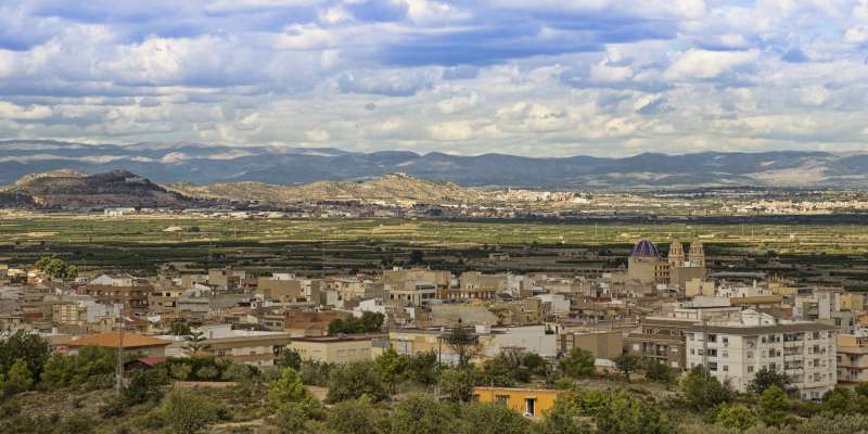 Vista de Riba-roja de Tria. EPDA