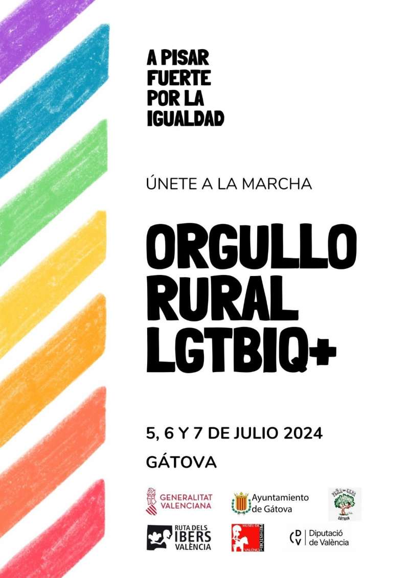 Cartel del Orgullo Rural de Gtova. EPDA