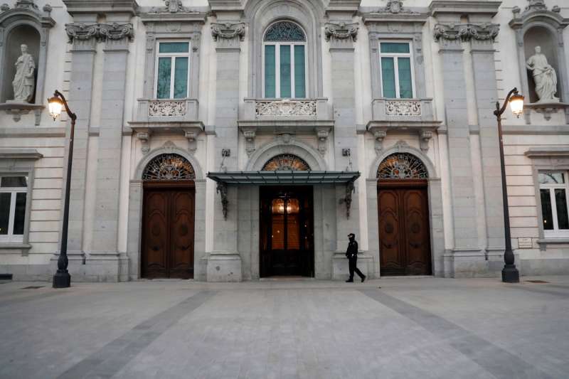 Vista de la fachada del Tribunal Supremo. EFE Chema Moya
