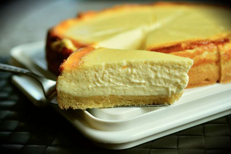 Una tarta de queso.EPDA