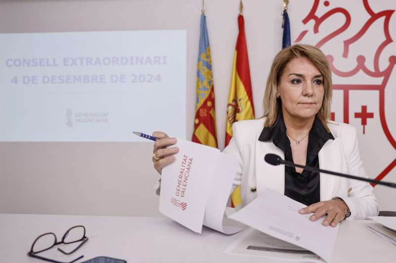 La vicepresidenta primera y portavoz del Consell, Susana Camarero. EFEAna EscobarArchivo
