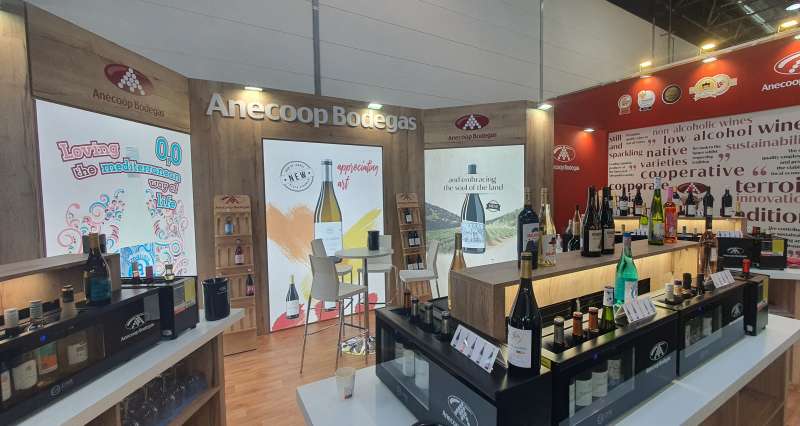 Stand de Anecoop Bodegas. EPDA