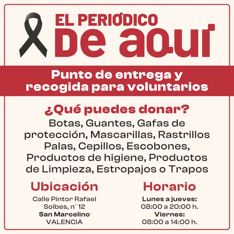 Las aportaciones que la ciudadana puede entregar y recoger en la sede de El Peridico de Aqu.EPDA