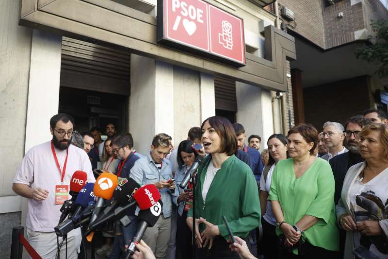 La ministra de Ciencia, Innovacin y Universidades y secretaria general de los socialistas valencianos (PSPV-PSOE), Diana Morant, a su llegada al Comit Federal de su partido este sbado en Madrid. EFEJuanjo Martn
