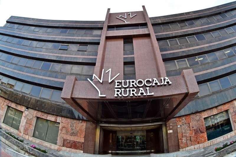 Una sede de Eurocaja Rural.  E. R. 