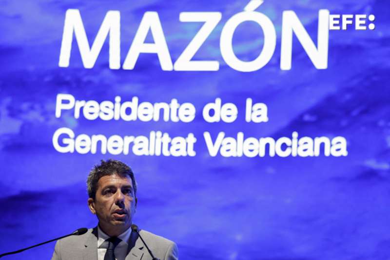 El president de la Generalitat, Carlos Mazn. EFEBiel Alio