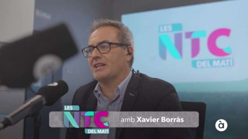 Xavier Borrs en Les noticies del mati de  Punt Radio.  EPDA