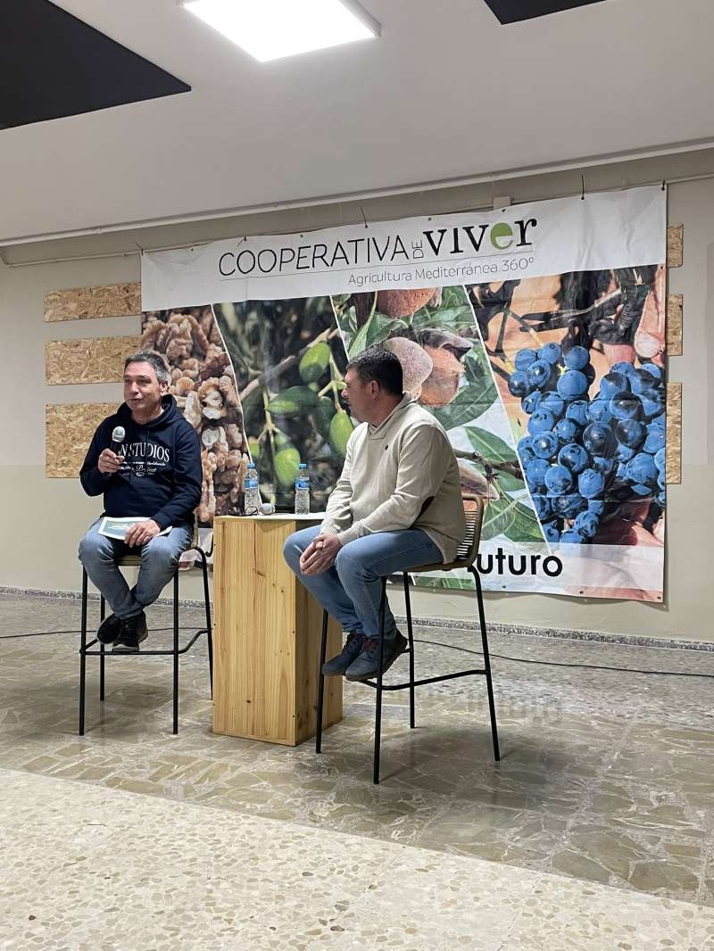 Charla-coloquio en el Da del Socio de la Cooperativa de Viver.  EPDA