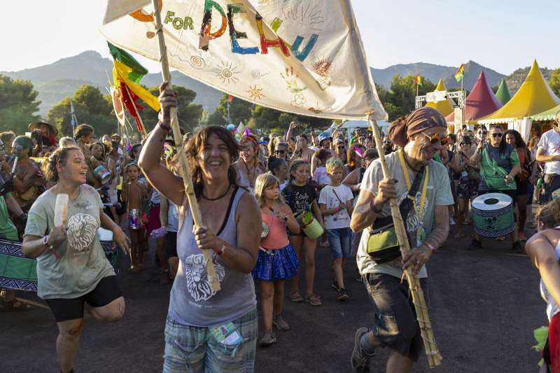 Ambiente a primera hora en el Rototom Sunsplah. ARchivoEFEDomenech Castell
