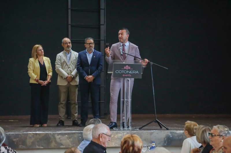 Vicente Mompó durante el acto. /EPDA