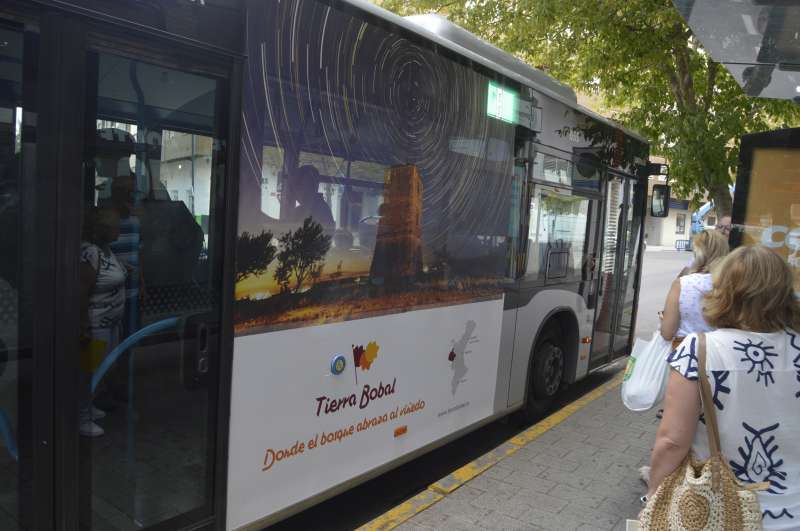 Tierra Bobal en las calles de la ciudad de Albacete con motivo de su Feria.EPDA