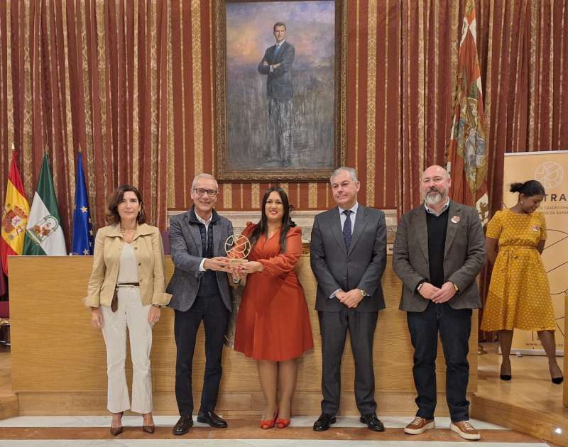 Entrega del premio a mejor promocin institucional de los mercados tradicionales de Espaa.  EPDA