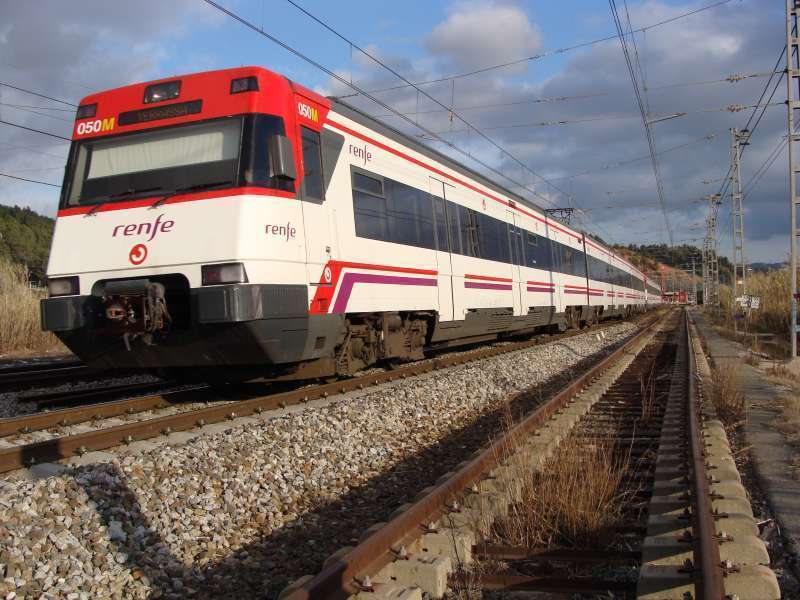 Imagen de archivo de un tren de Cercanas. EPDA
