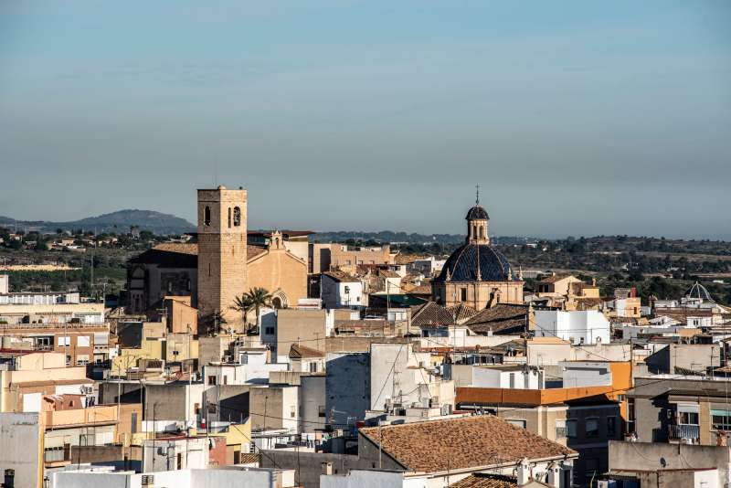 Vista del municipi de Llria. EPDA