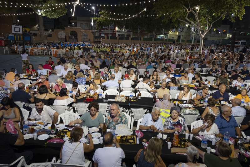 Participacin en la cena de fiestas de Benifai.EPDA