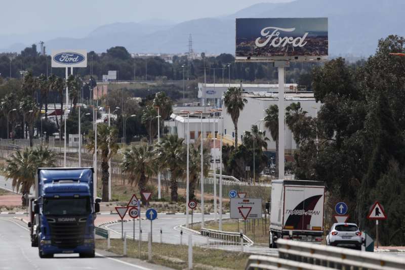 Imagen de archivo de los exteriores de la fbrica de Ford en Almussafes. EFE Kai Forsterling
