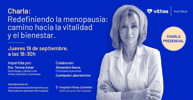 El Hospital Vithas Castelln organiza un Aula Salud que aborda la menopausia.EPDA