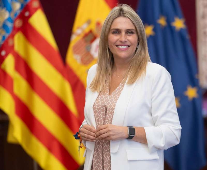 Marta Barrachina, presidenta de la Diputacin de Castelln. EPDA