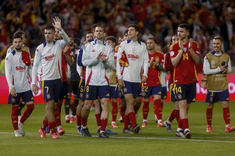 Partido de Espaa - Serbia.EFE